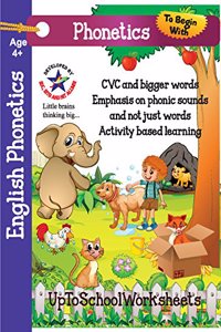 English Phonetics Worksheets for Kids : CVC Words