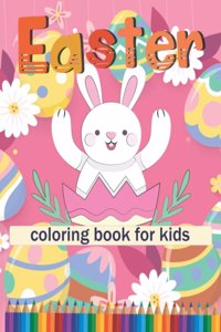 Easter Coloring Book for Kids: Easter Basket Stuffer with Cute Bunny, Easter Egg & Spring Designs (Coloring Books for Kids)