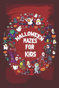 Halloween Mazes For Kids