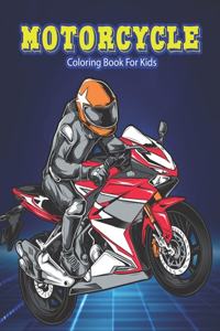 Motorcycle Coloring Book