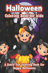 Halloween Coloring Book for kids
