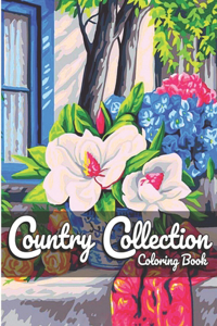 Country Collection Coloring Book