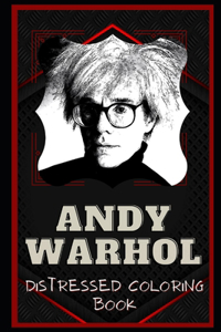 Andy Warhol Distressed Coloring Book