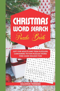 Christmas Word Search Puzzle Book