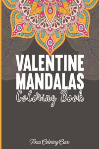 Valentine Mandala Coloring Book