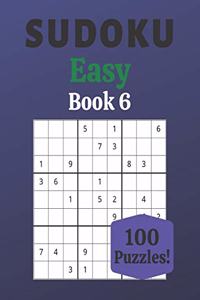 Sudoku Easy Book 6
