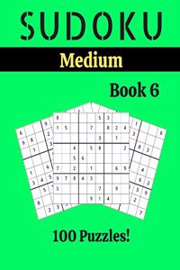 Sudoku Medium Book 6