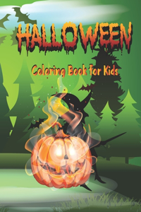 Halloween Coloring Book for kids