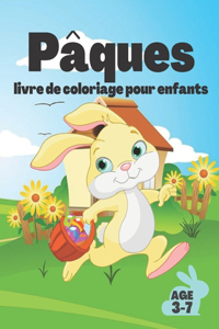 Pâques Livre de Coloriage Pour Enfants