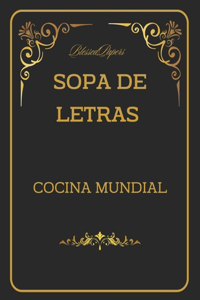 Sopa de Letras. Cocina Mundial