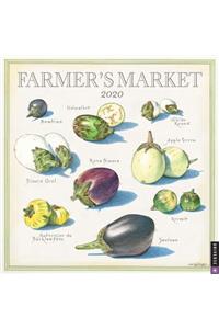 Farmer'S Market 2020 Square Wall Calendar