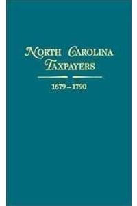 North Carolina Taxpayers, 1679-1790. Volume 2