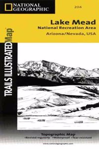 Trails Illustrated - National Parks Map-Lake Mead - Nat'l Parks