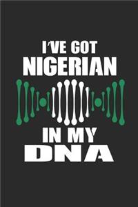 I've Got Nigerian In My DNA: Graph Paper (6 x 9 - 120 pages) Nigeria Themed Notebook for Gift / Daily Activity Journals / Diary