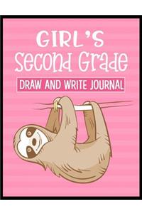 Girl's Second Grade Draw and Write Journal