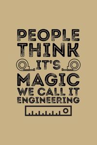 People Think It's Magic We Call It Engineering