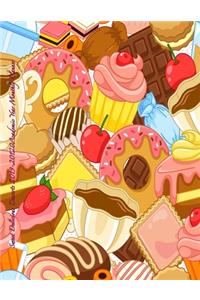Sweet Delicious Desserts 2019-2020 Academic Year Monthly Planner