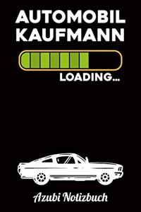 Automobilkaufmann Loading... Azubi Notizbuch