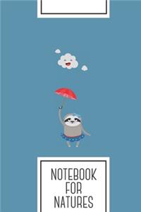 Notebook for Natures