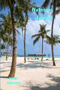 Tropical Beach Vacation Journal