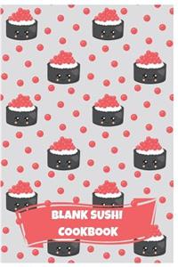 Blank Sushi Cookbook