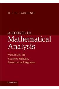 Course in Mathematical Analysis