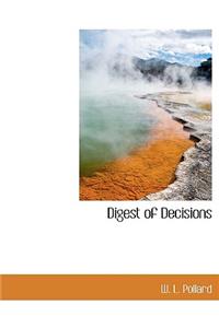 Digest of Decisions