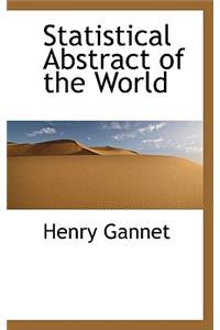 Statistical Abstract of the World