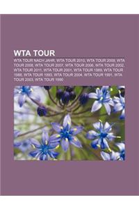 Wta Tour: Wta Tour Nach Jahr, Wta Tour 2010, Wta Tour 2009, Wta Tour 2008, Wta Tour 2007, Wta Tour 2006, Wta Tour 2002, Wta Tour