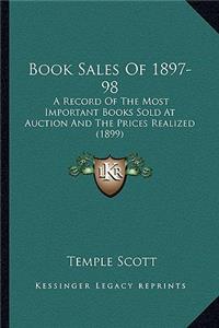Book Sales of 1897-98