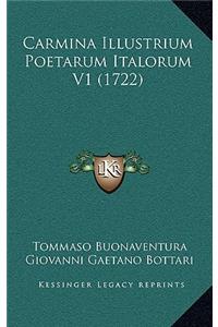 Carmina Illustrium Poetarum Italorum V1 (1722)