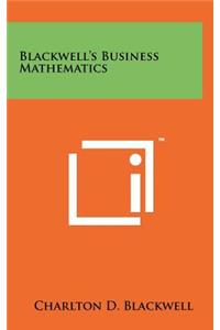 Blackwell's Business Mathematics