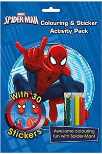 Marvel Spider-Man Colouring & Sticker Activity Pack