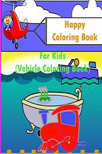 Happy Coloring Book For Kids
