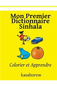 Mon Premier Dictionnaire Sinhala