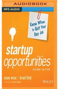 Startup Opportunities