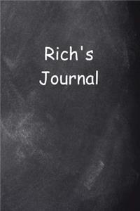 Rich Personalized Name Journal Custom Name Gift Idea Rich