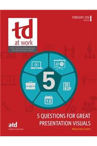 5 Questions for Great Presentation Visuals