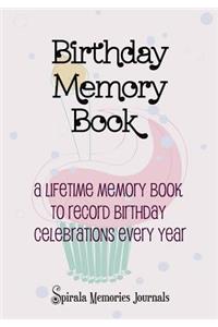 Birthday Memory Book