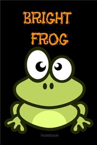 Bright Frog Composition Notebook