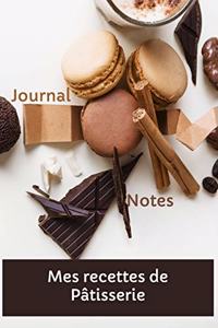 Mes recettes de pâtisserie