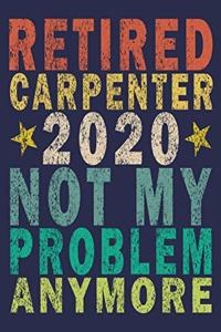 Retired Carpenter 2020 Not My Problem Anymore
