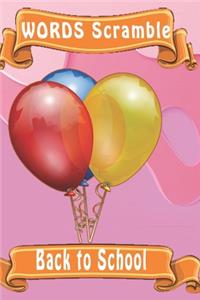 word scramble Back to School