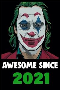 Joker Comic Notebook 2021 Joker Notebook University Graduation gift