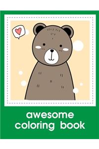 Awesome Coloring Book