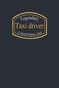 Legendary Taxi driver, 12 Month Planner 2020