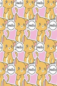 Hello Kitten Notebook