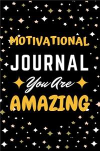 Motivational Journal You Are Amazing