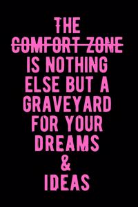 The Comfort Zone is Nothing Else But A Graveyard For Your Dreams & Ideas