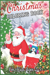 Christmas Coloring Book for Kids Ages 2-5